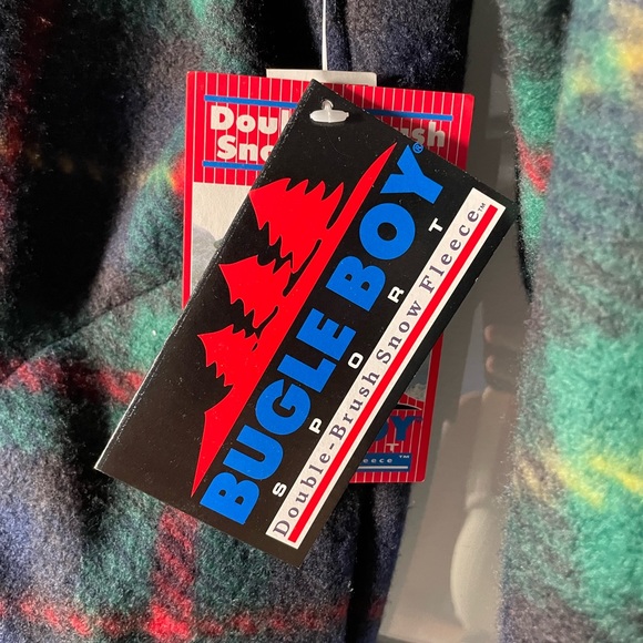 *SOLD* NWT Bugle Boy Fleece 1/4 Zip - Picture 2 of 5